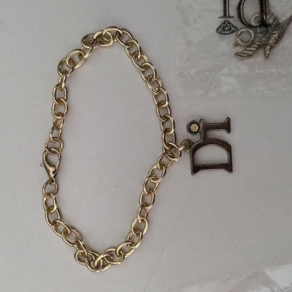 Caribbean diamond charm bracelet - Picture 4 of 4